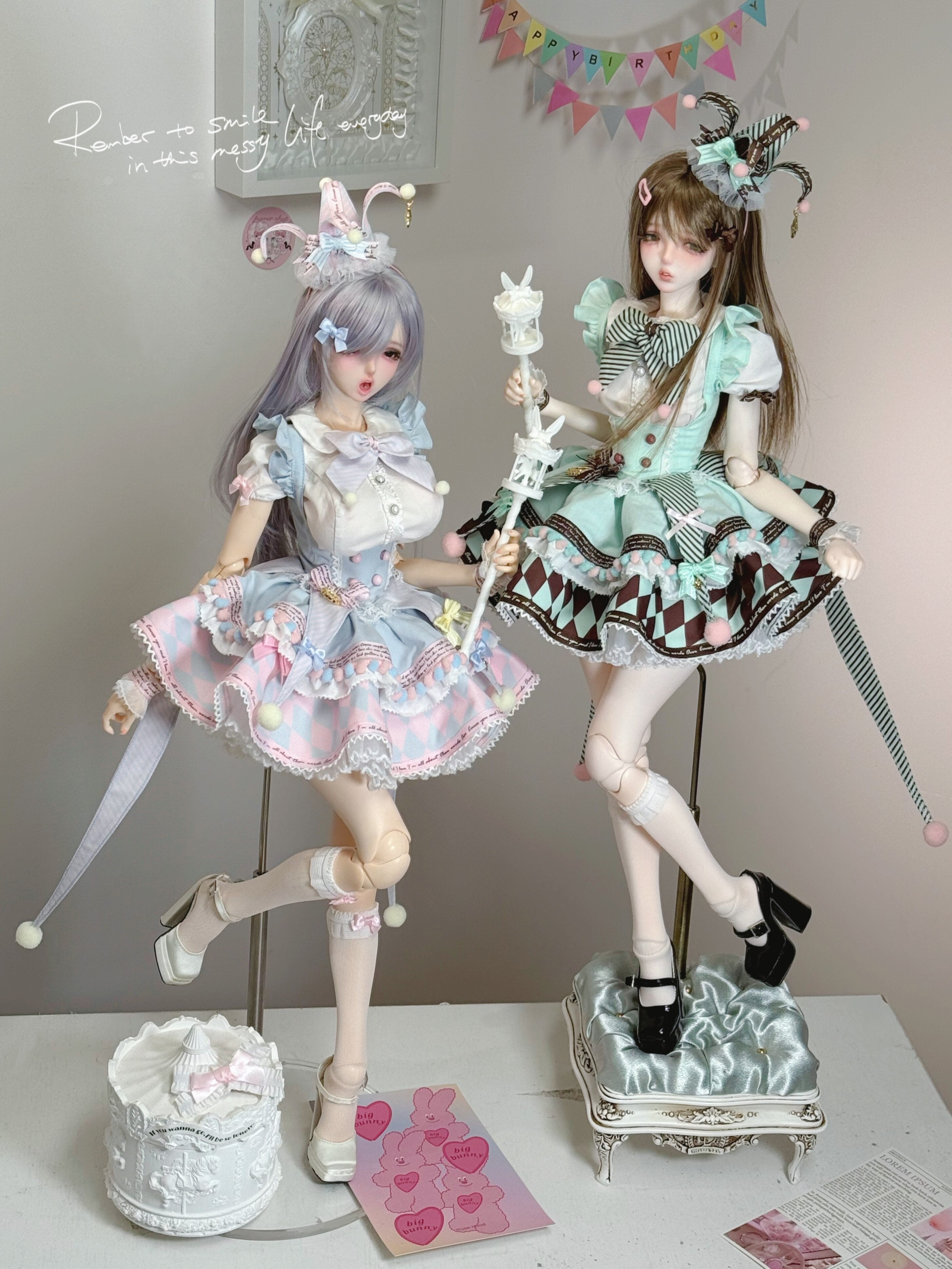 Lalunadoll 1/4 MDD AP outfits 《Fairy Tale Carnival》BJD clothing