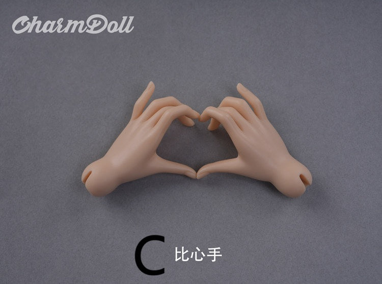 CharmDoll 1/4 bjd hands and feet