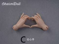 CharmDoll 1/4 bjd hands and feet