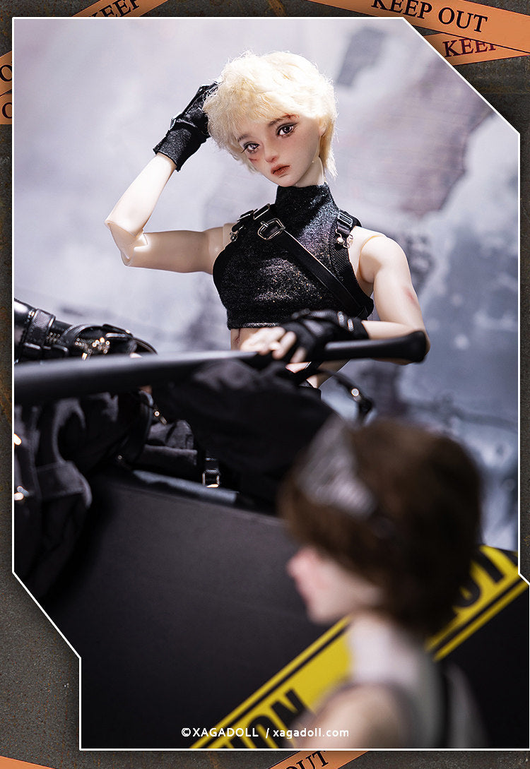 XAGADOLL 1/4 nude doll Rohee with Muscular Star body