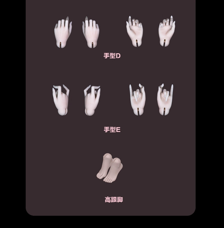 AEDOLL 1/3 MoMian female bjd body 63cm