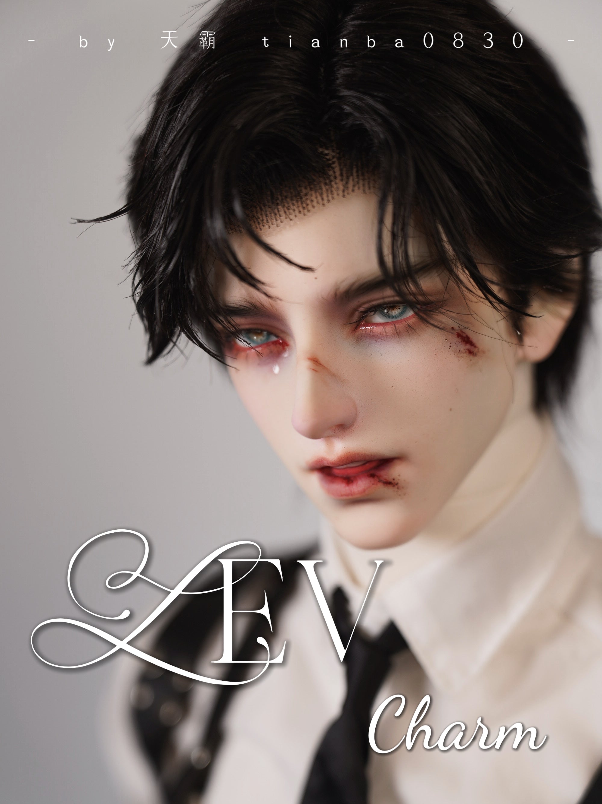 Tianba 75cm bjd head Lev
