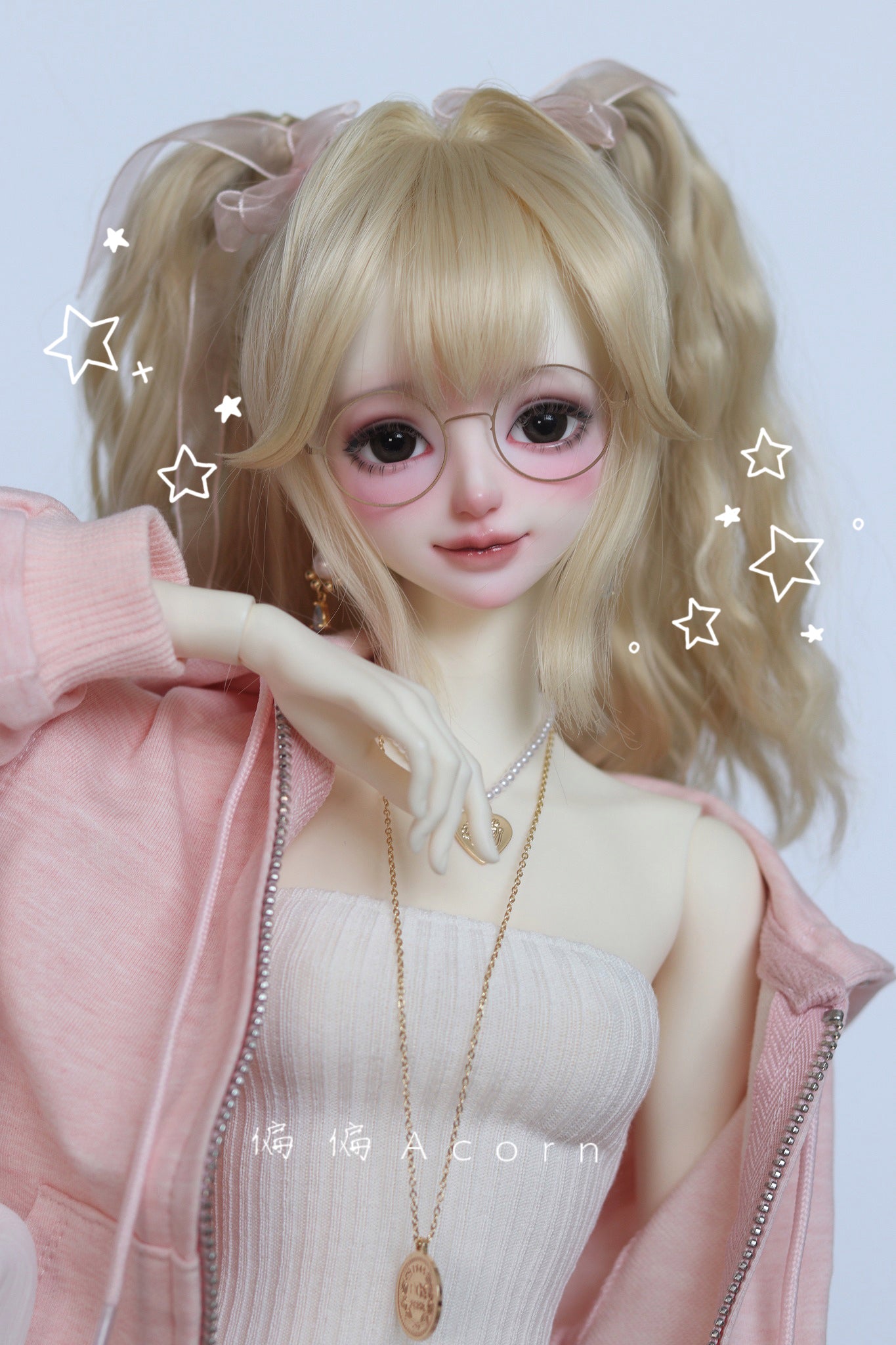 Acorn 1/3 BJD head Chacha