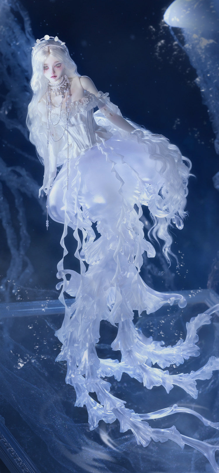 DollZone 1/4 BJD Jellyfish nude doll full set YueXi