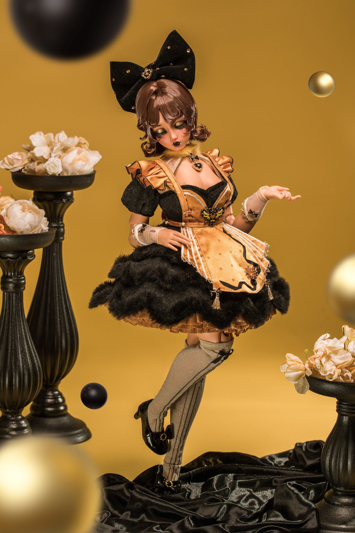 BlackShip 1/4 1/3 BJD body oil painting style nude dull full set second release
