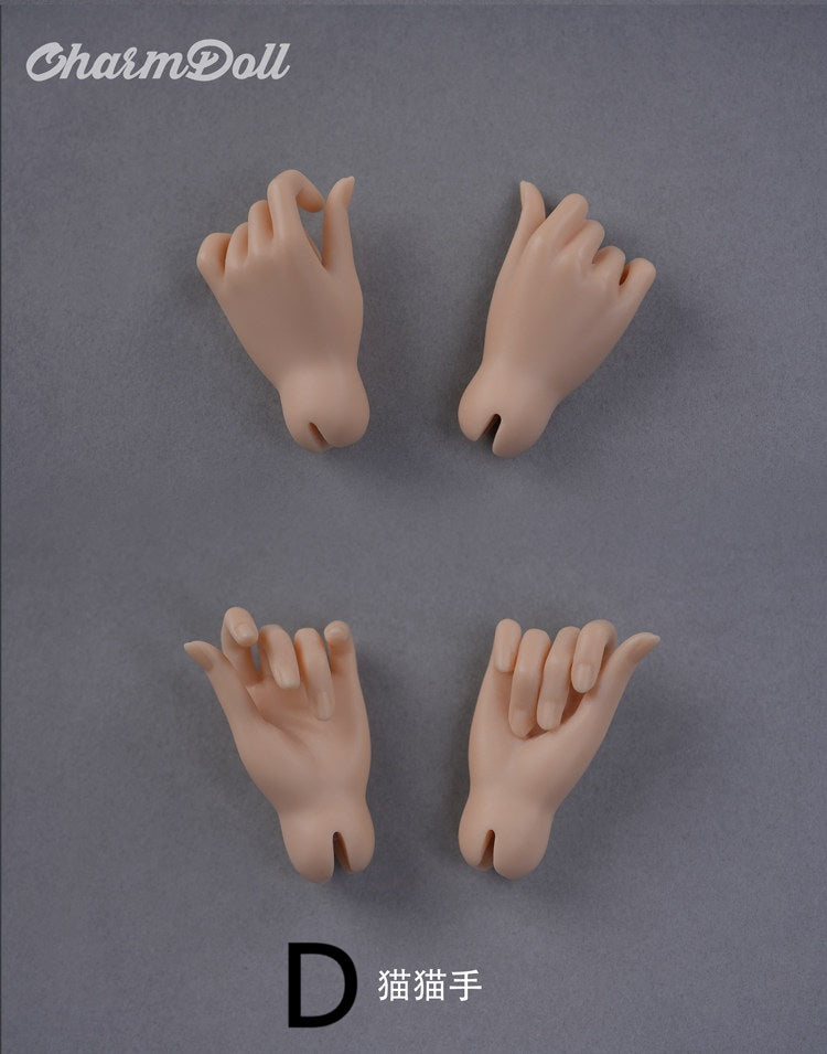CharmDoll 1/4 bjd hands and feet