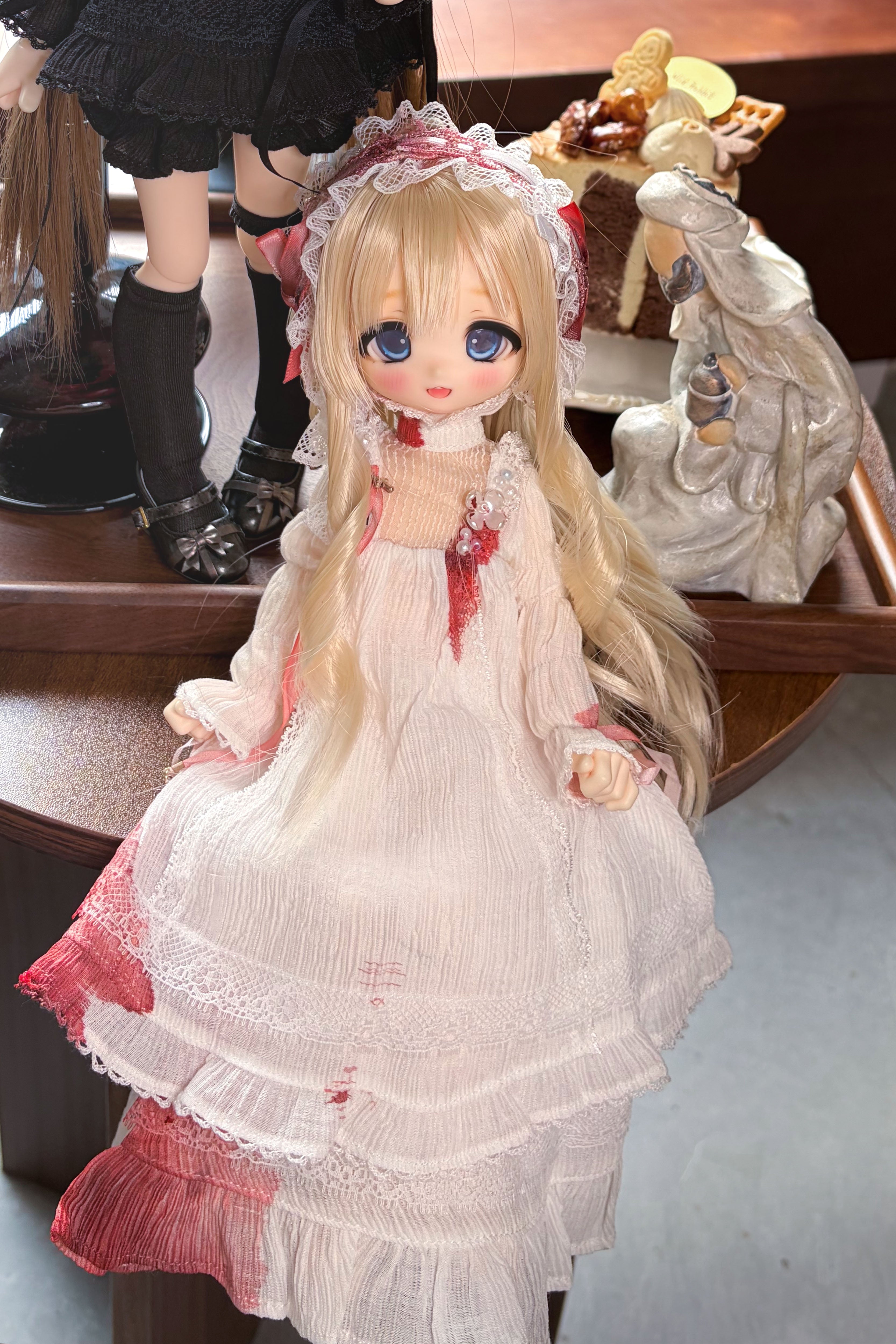 MiMi 1/4 BJD Head Chestnut & Croissant