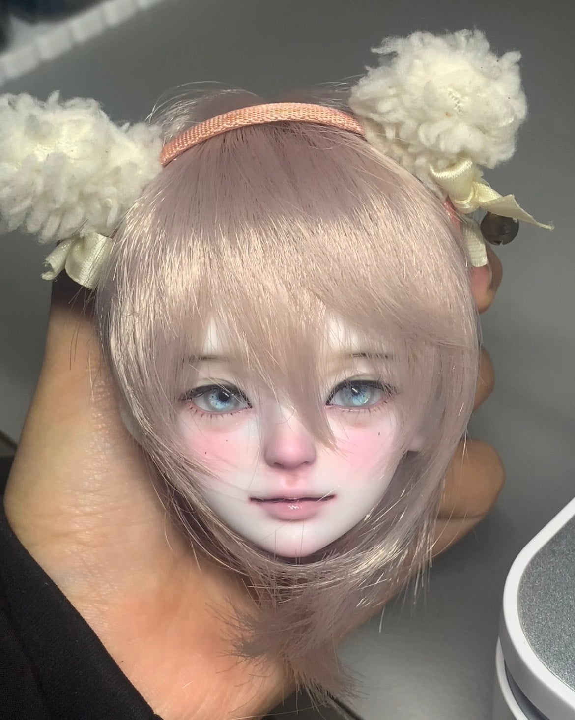 GuangYin 1/4 BJD head Nuri & Nox