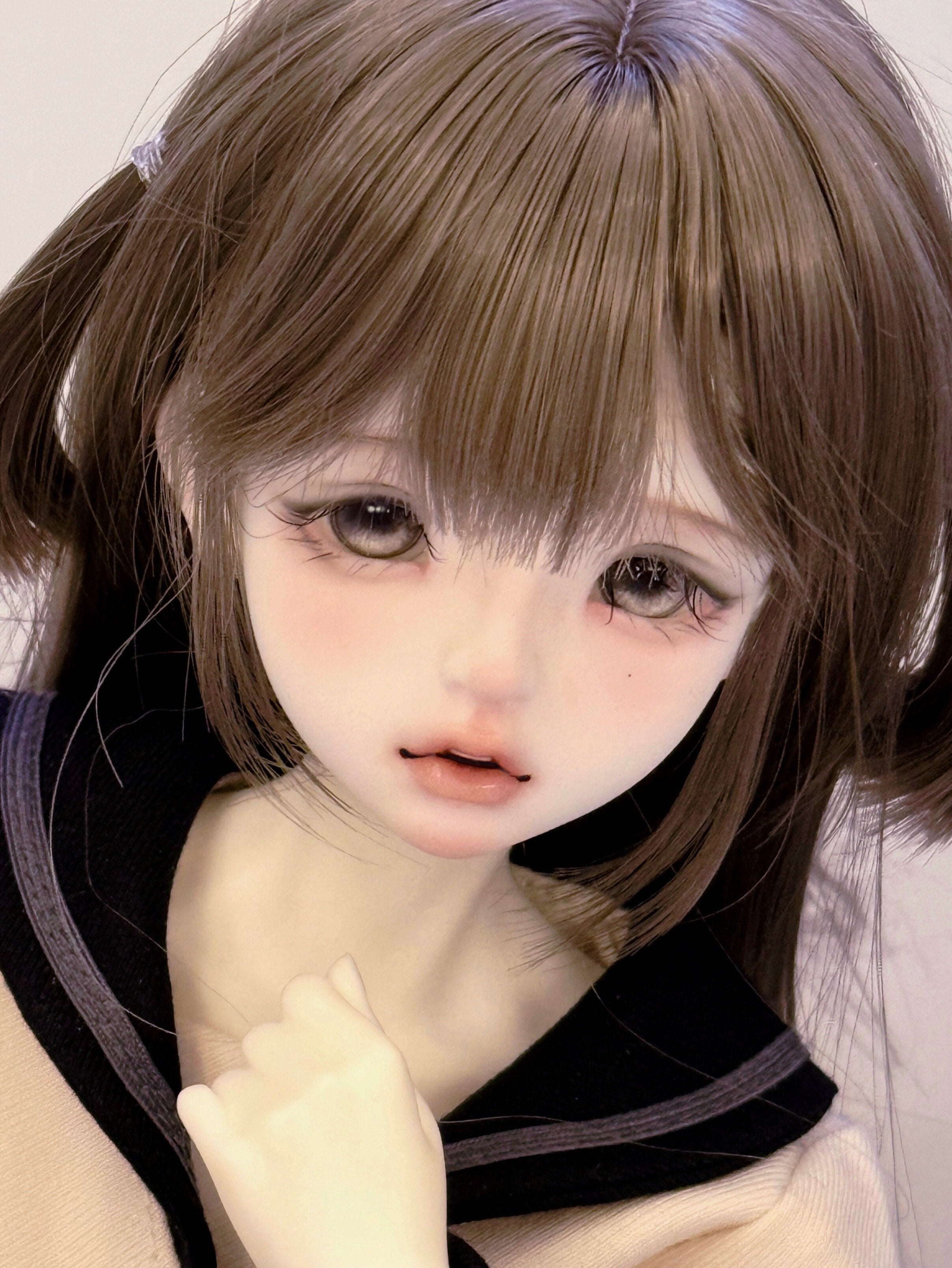LaLunaDoll 1/4 BJD head Shirley & Molly
