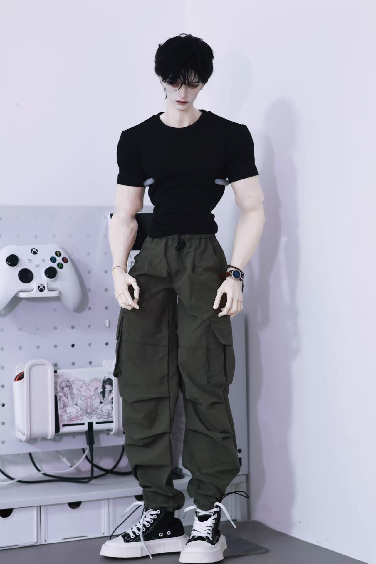 Anuo 1/4 & 73-77cm T-shirt BJD clothing
