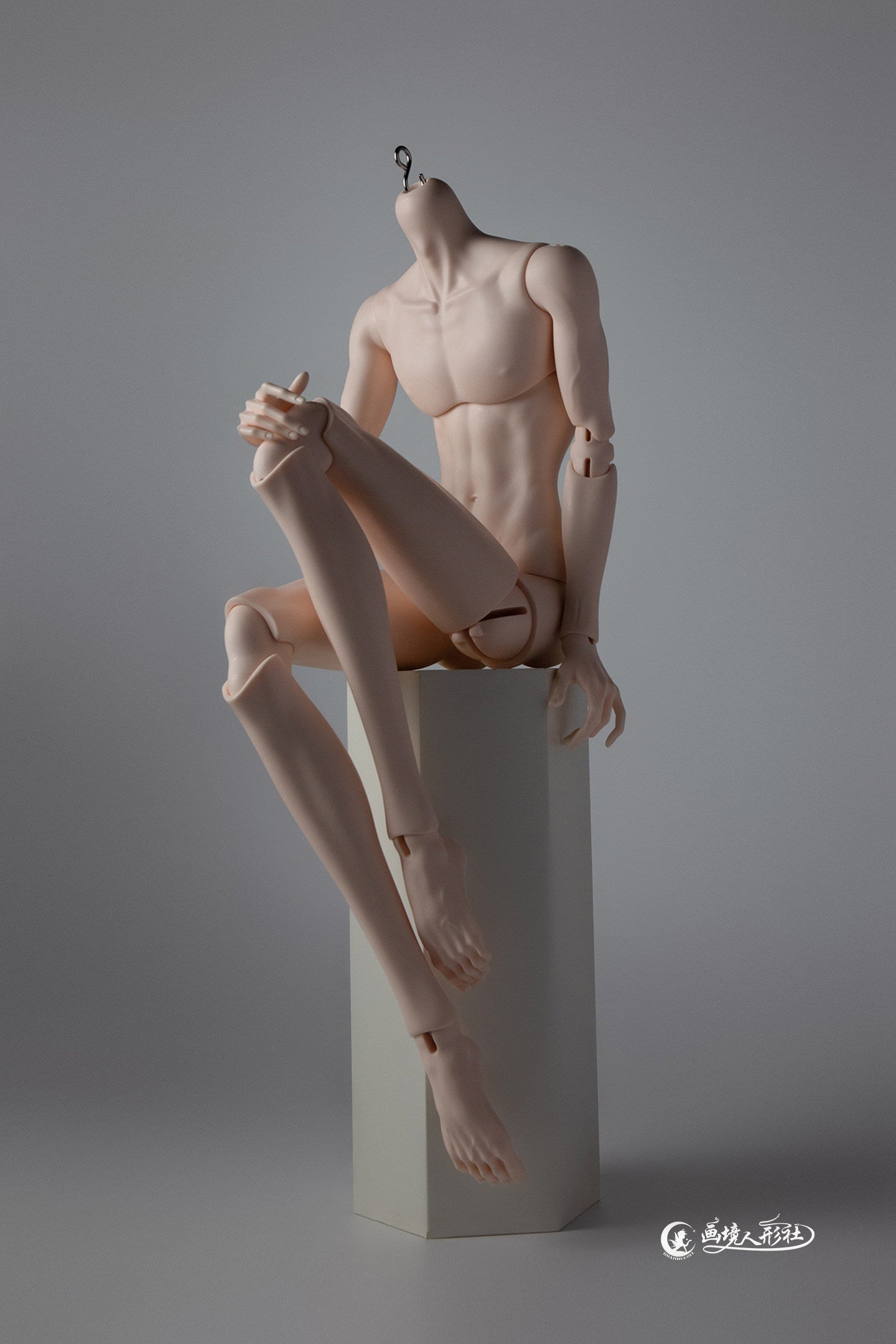 HUAJINGDOLL 75cm thin muscle bjd body male代购