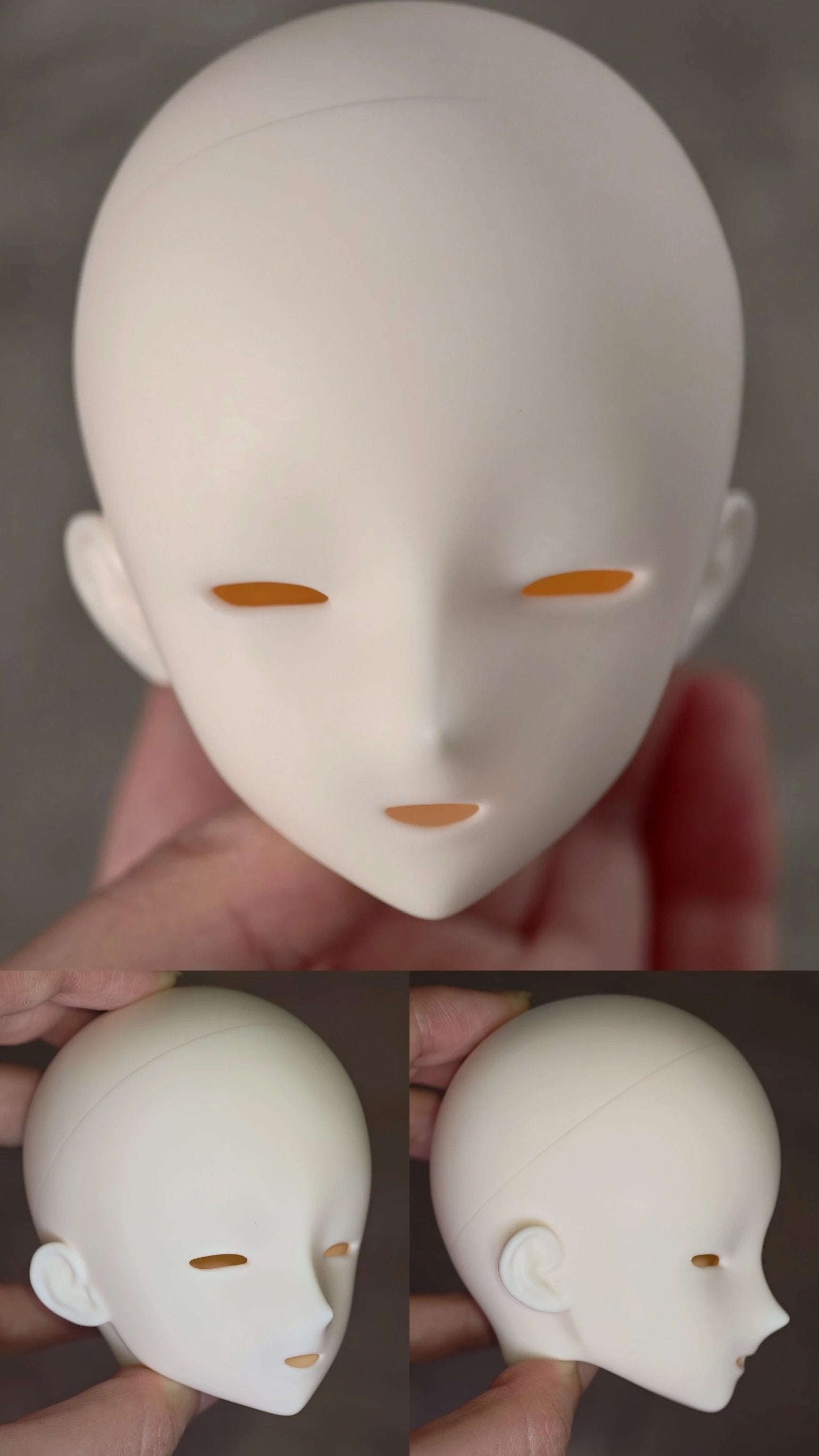 Burnt Duck 1/4 BJD Head JI寂