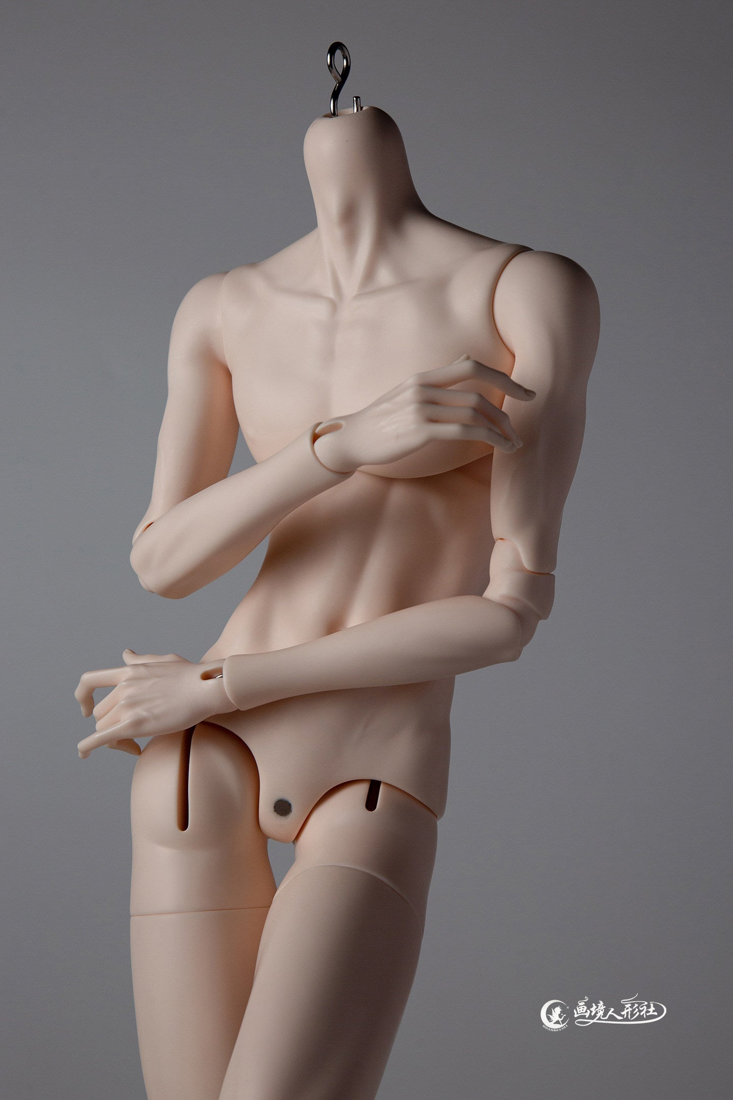 HUAJINGDOLL 75cm thin muscle bjd body male代购