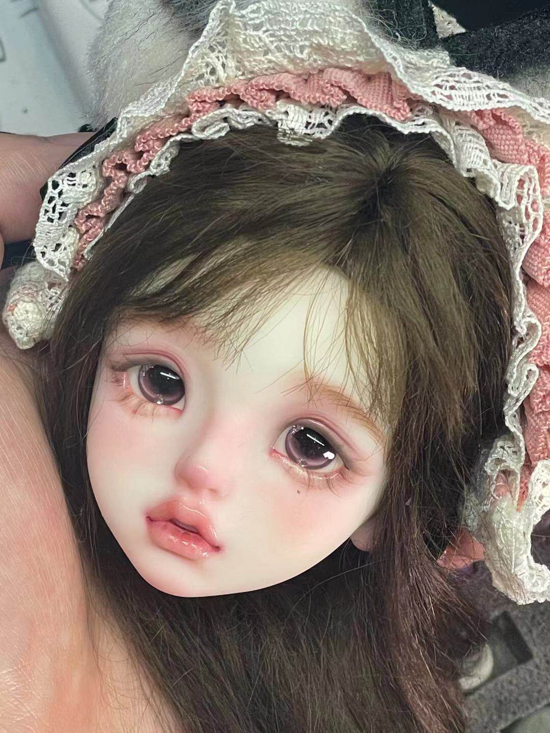 LaLunaDoll 1/4 BJD head Shirley & Molly