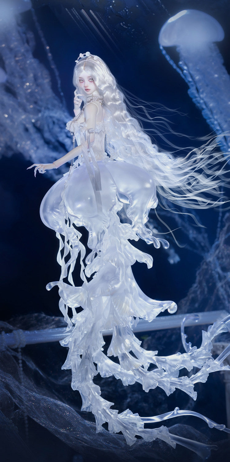DollZone 1/4 BJD Jellyfish nude doll full set YueXi