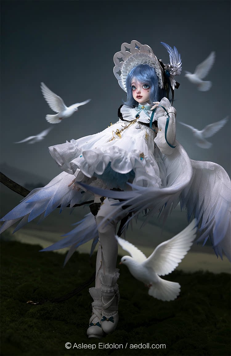 AEDOLL 1/4 nude doll full set LanDuo with mianmian body