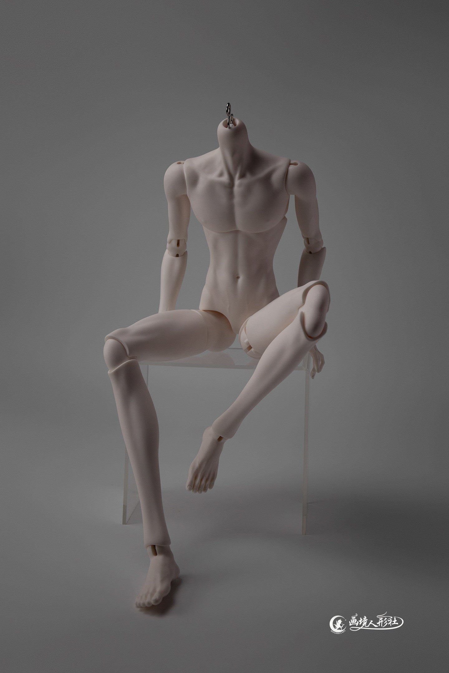 HUAJINGDOLL 70cm thin muscle bjd body male代购