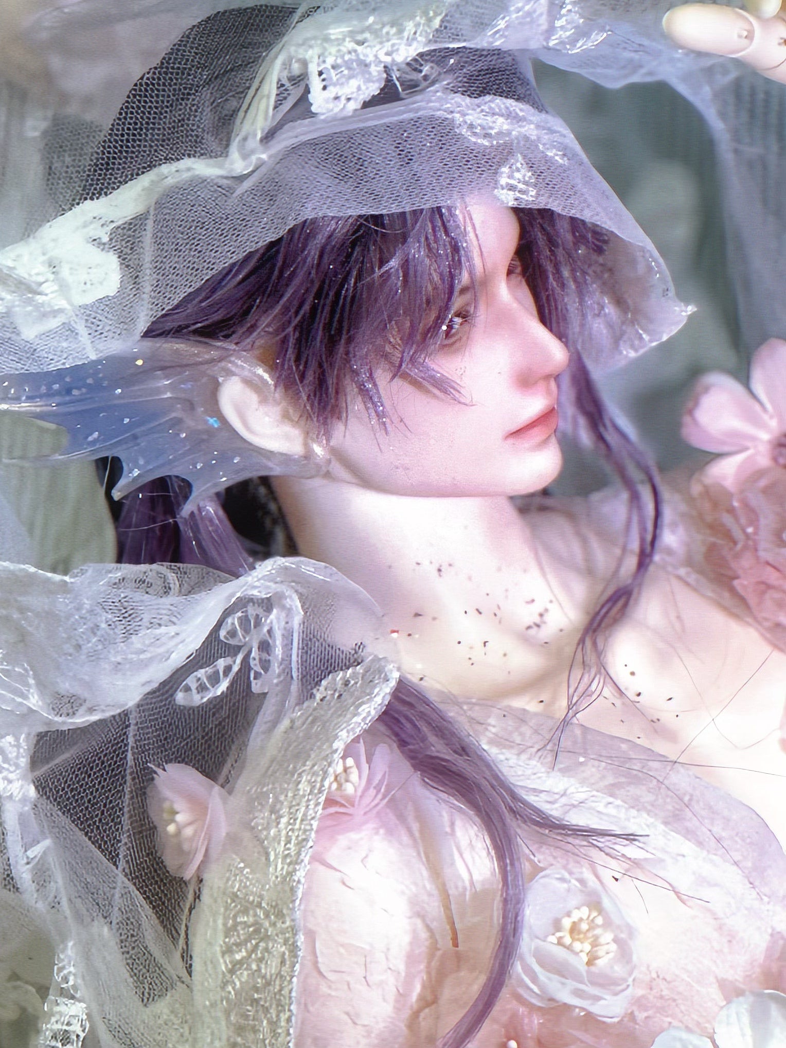 MoonlitWonder 1/3 Rafayel bjd long wig