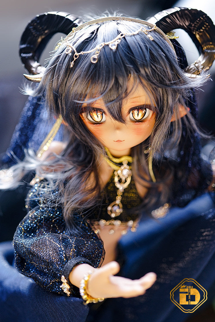 2ddoll 1/4 BJD head nude doll Penny