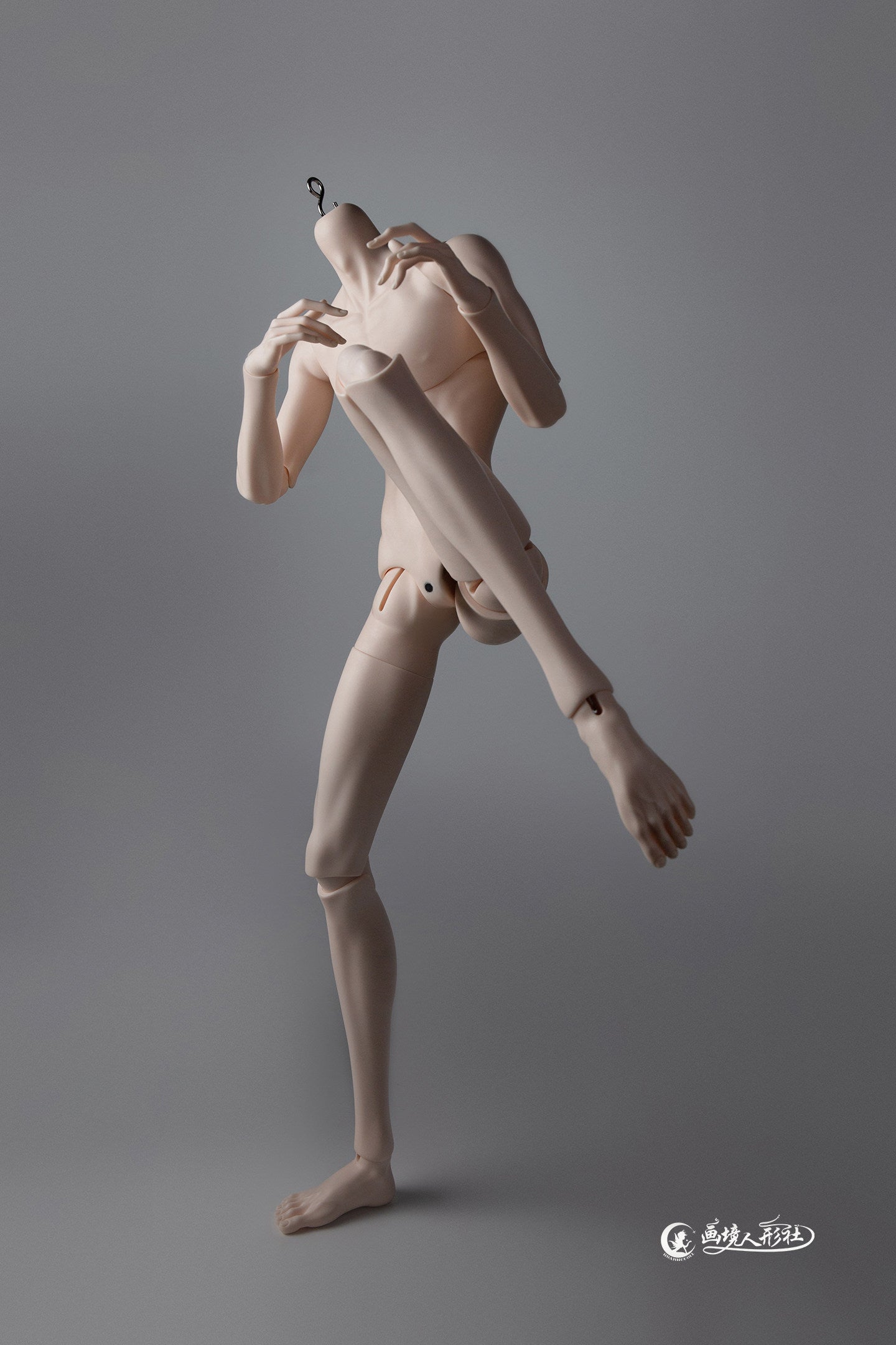 HUAJINGDOLL 75cm thin muscle bjd body male代购
