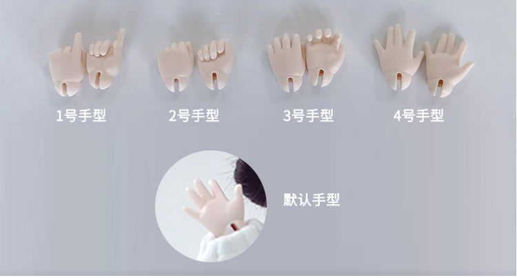 Box small 1/6 bjd resin body---Mini Hetao body