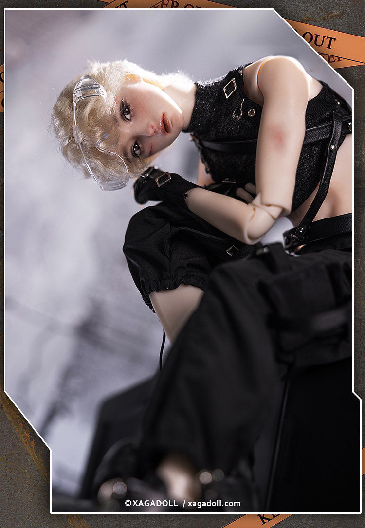 XAGADOLL 1/4 nude doll Rohee with Muscular Star body