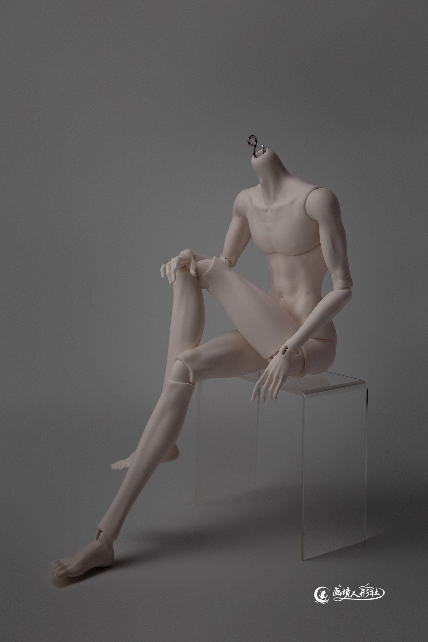 HUAJINGDOLL 70cm thin muscle bjd body male代购