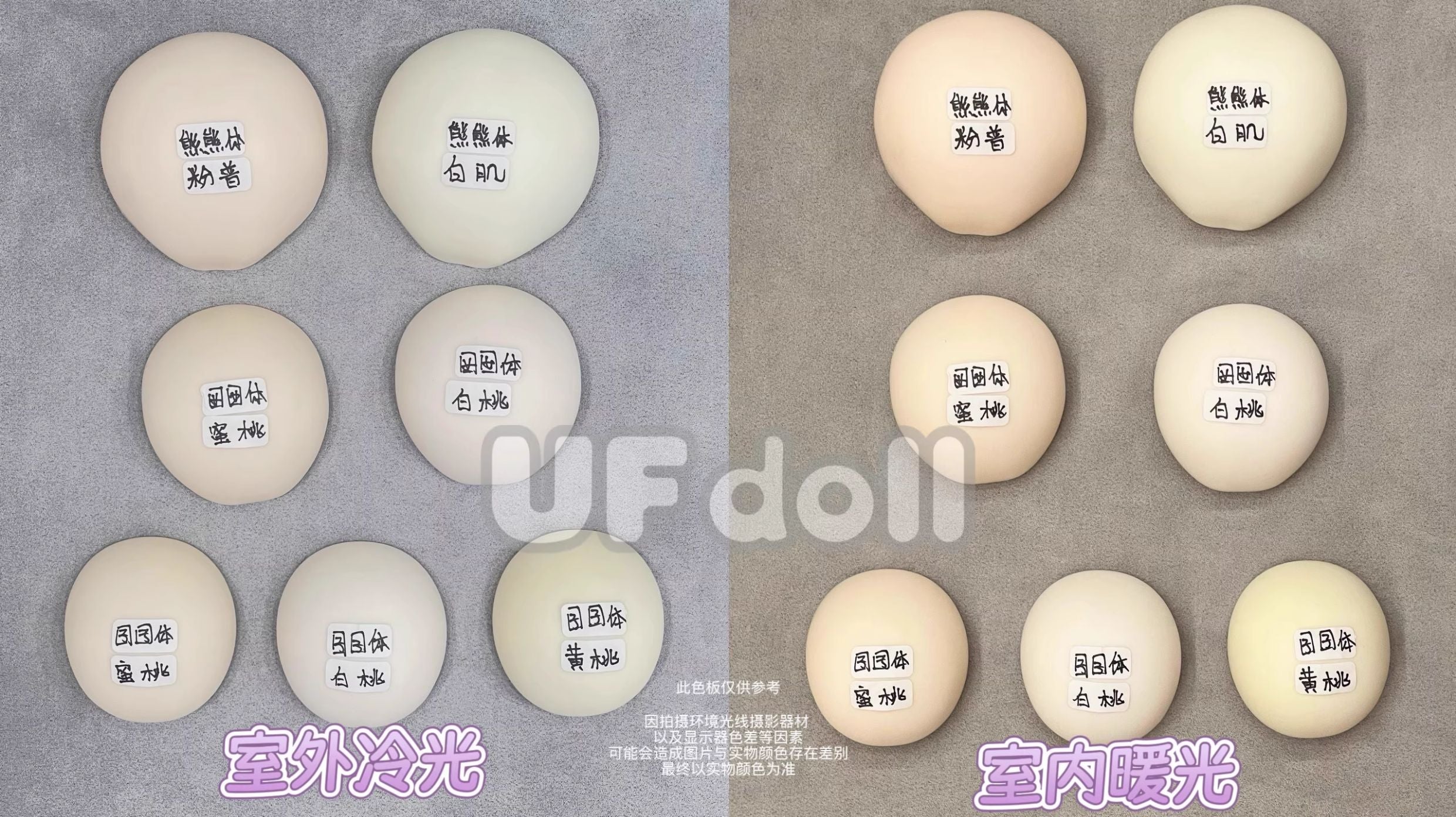 UFdoll 1/4 BJD nude doll Half sugar & Full sugar