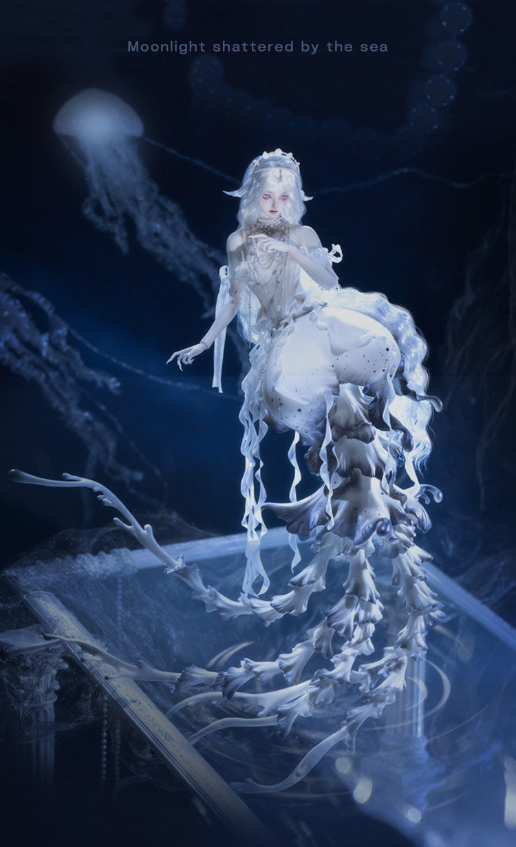 DollZone 1/4 BJD Jellyfish nude doll full set YueXi