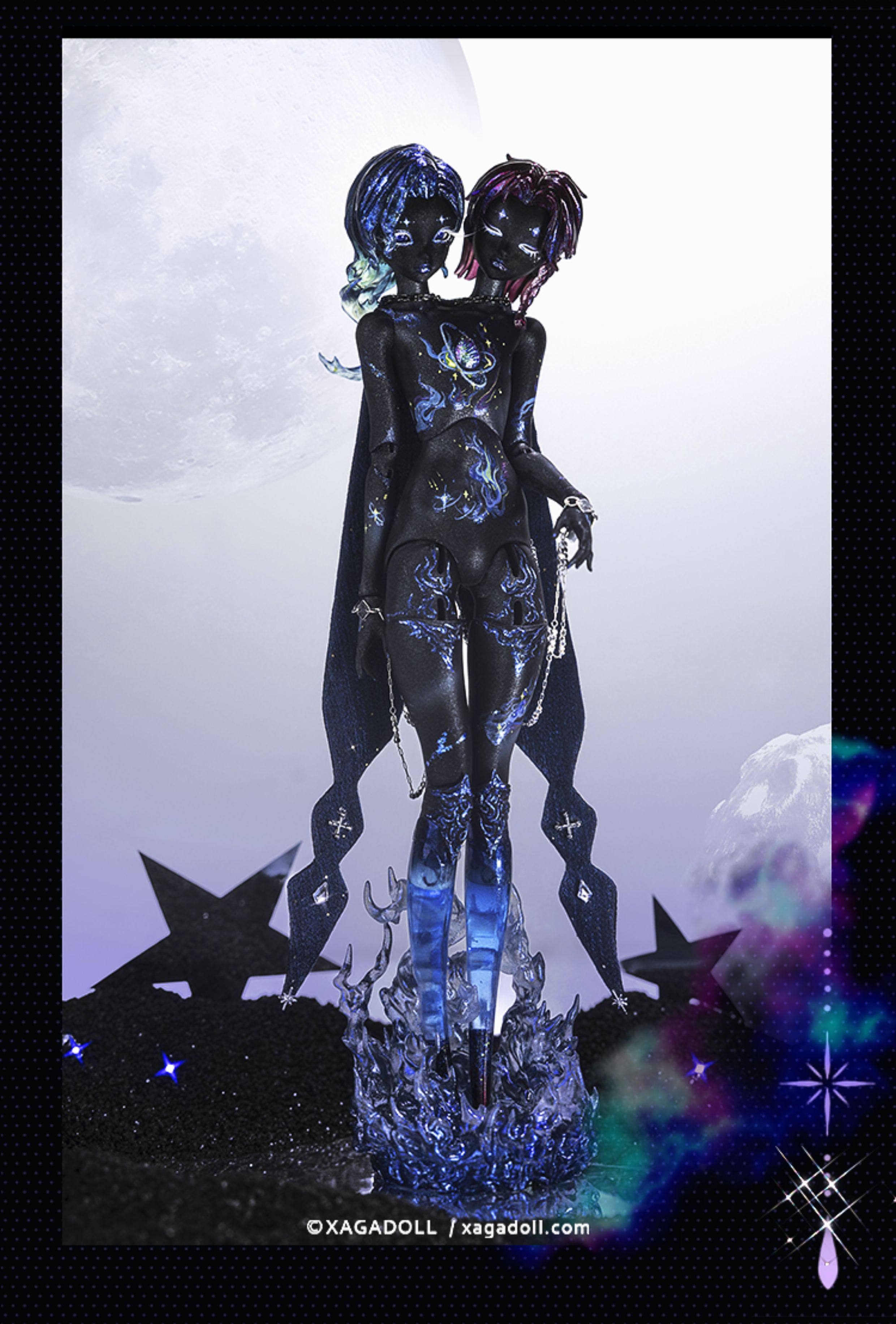 XAGADOLL 1/6 full set Sadia & Luxon Conjoined body with liquid legs