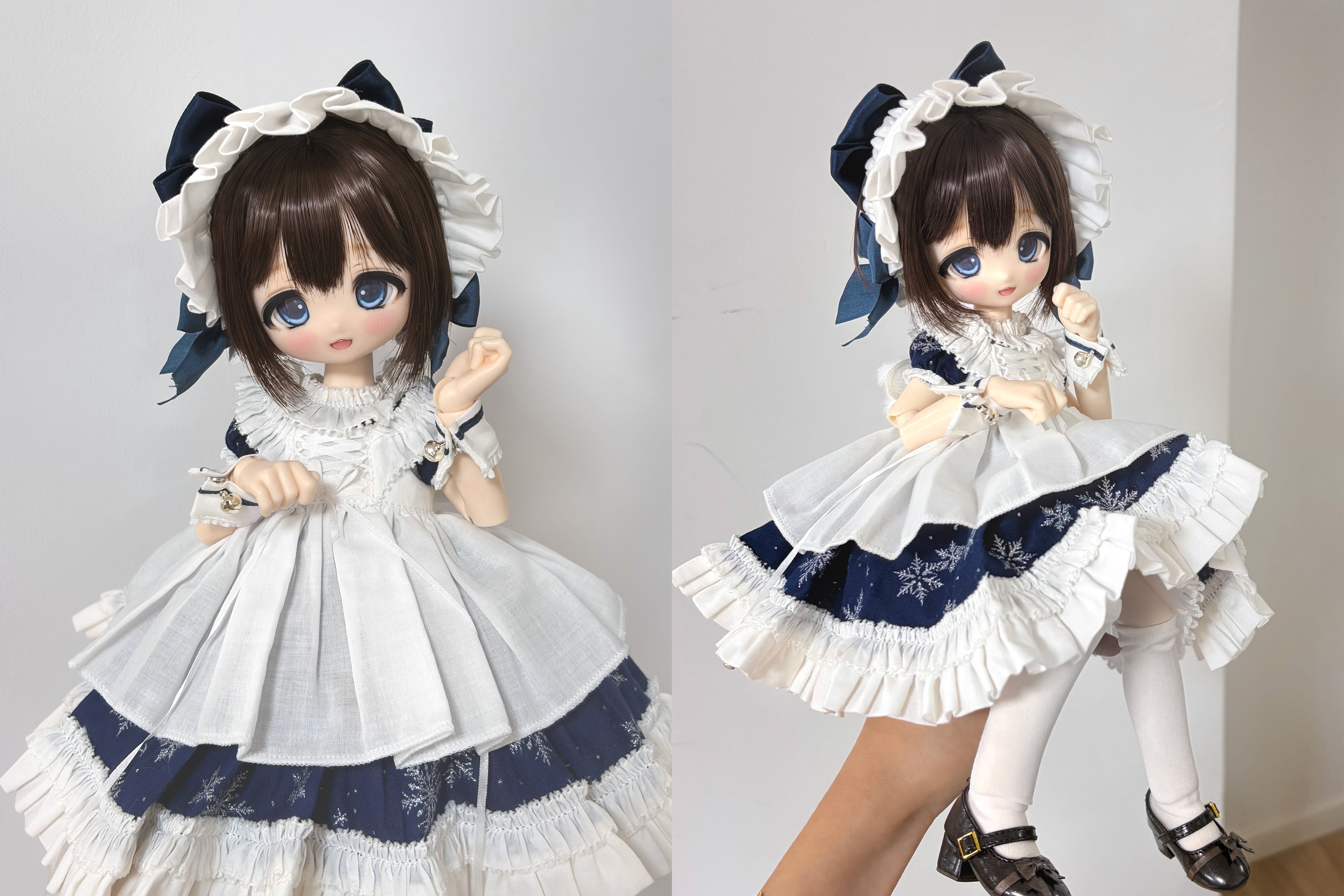 MiMi 1/4 BJD Head Chestnut & Croissant