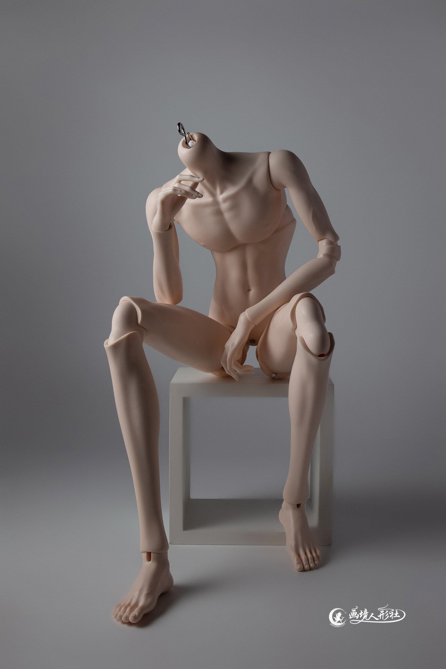 HUAJINGDOLL 75cm thin muscle bjd body male代购