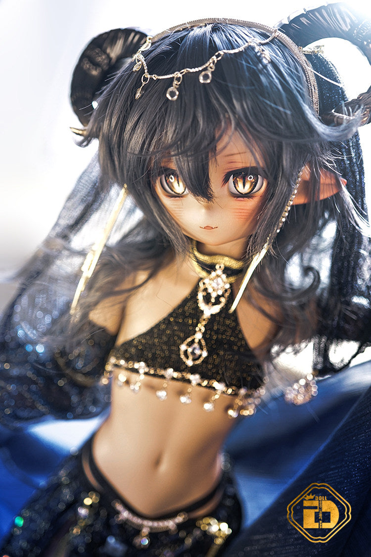 2ddoll 1/4 BJD head nude doll Penny