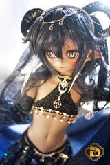 2ddoll 1/4 BJD head nude doll Penny