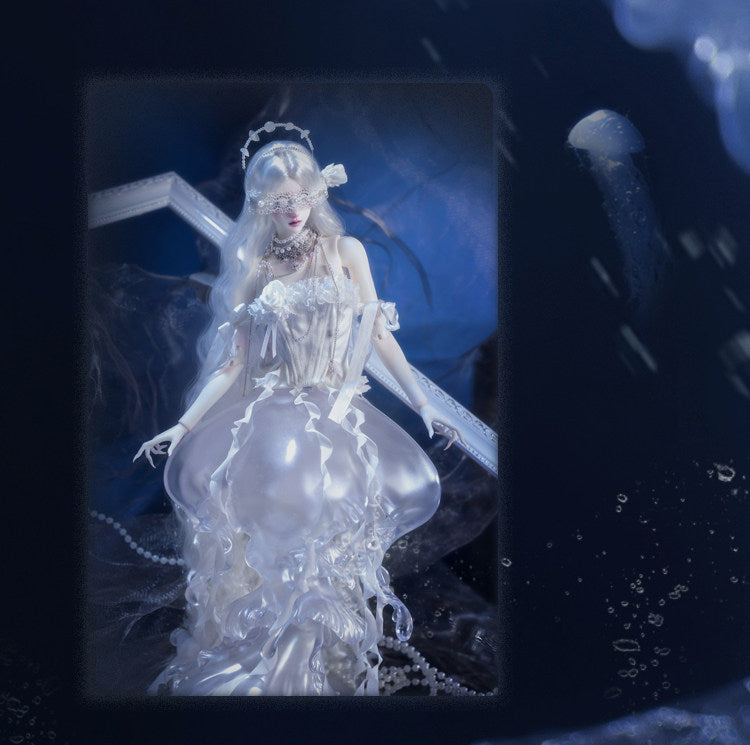 DollZone 1/4 BJD Jellyfish nude doll full set YueXi