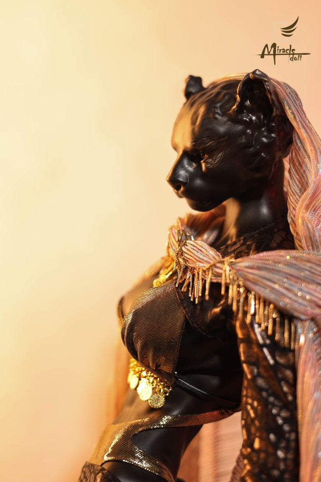 MiracleDoll 76cm Leopard Woman BJD head Ling