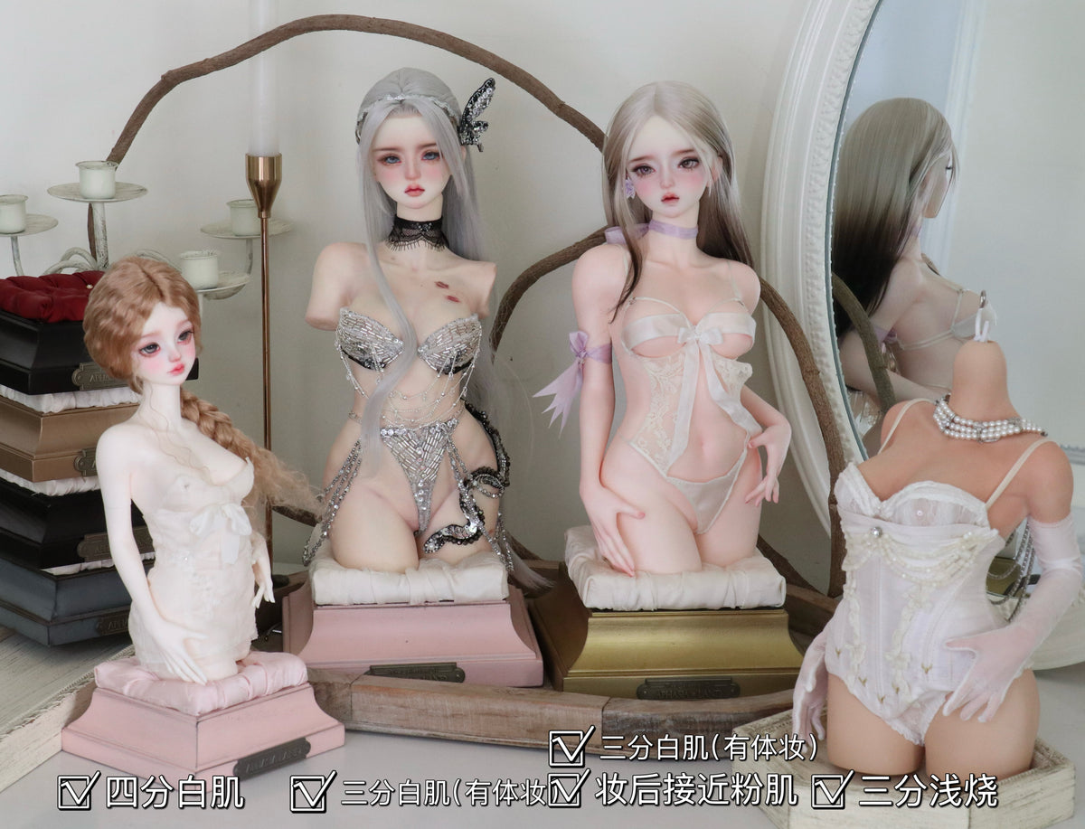 AphasiaLand BJD blushing for 1/4 1/3 Freya BJD bust