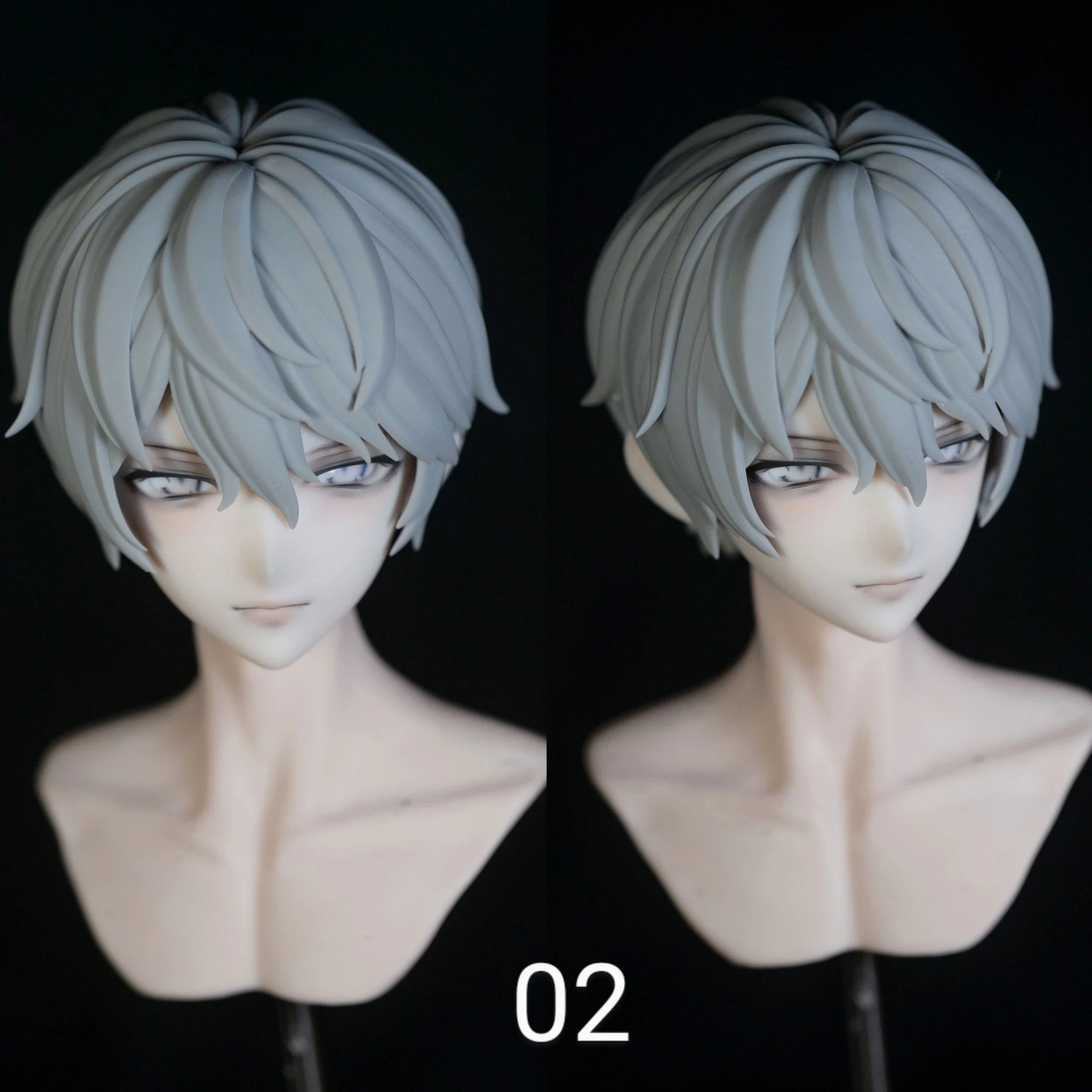 JR 1/4 BJD head Kiru
