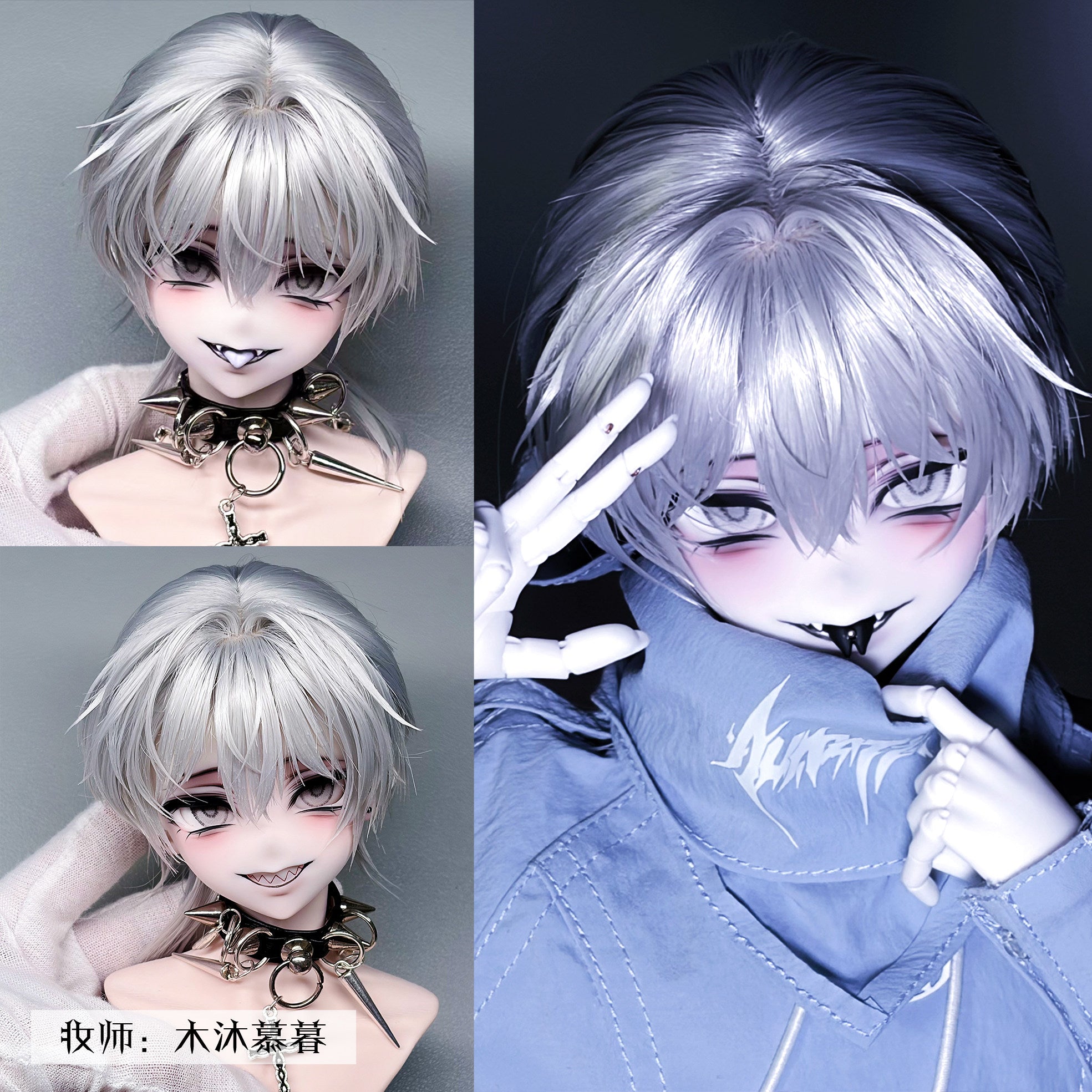 YZdoll 1/4 bjd head nude doll YanSi