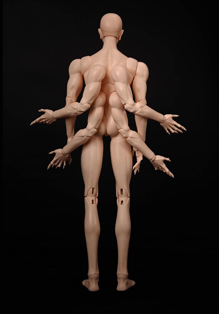 FantasyShape 77cm BJD body Three eyes and six arms Micah