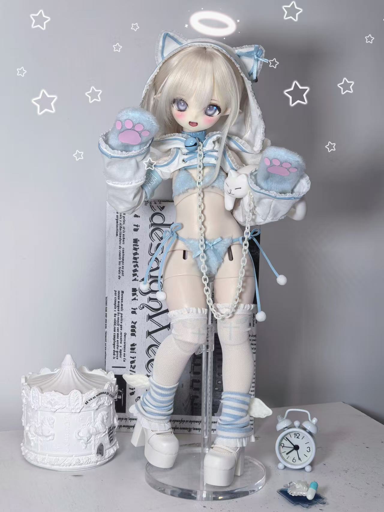 Lalunadoll 1/4 outfits 《An Exceptional Cat》BJD clothing
