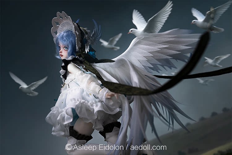 AEDOLL 1/4 nude doll full set LanDuo with mianmian body