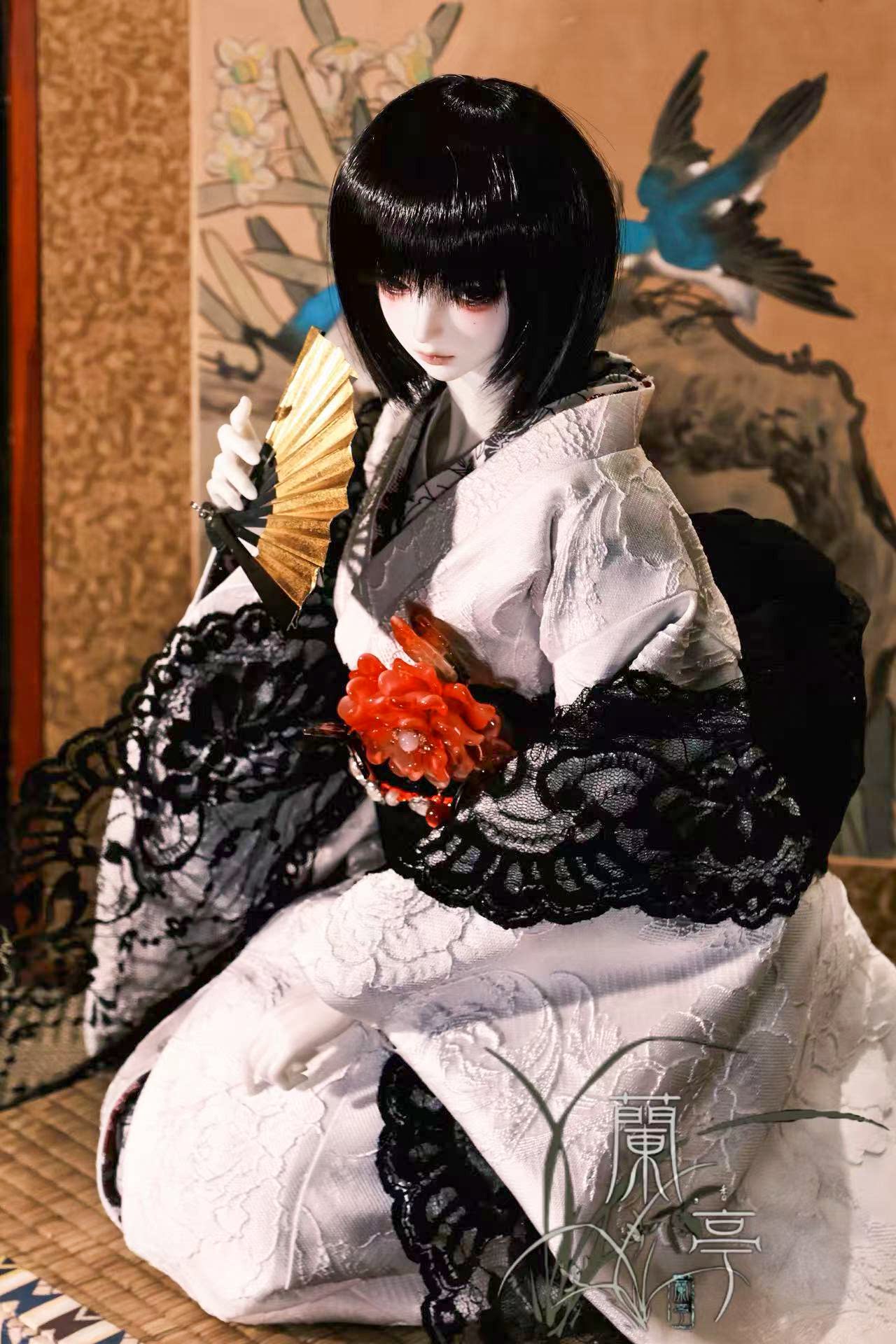 LanTingJiMeng 1/4 1/3 68cm-75cm uncles Kimono BJD clothing