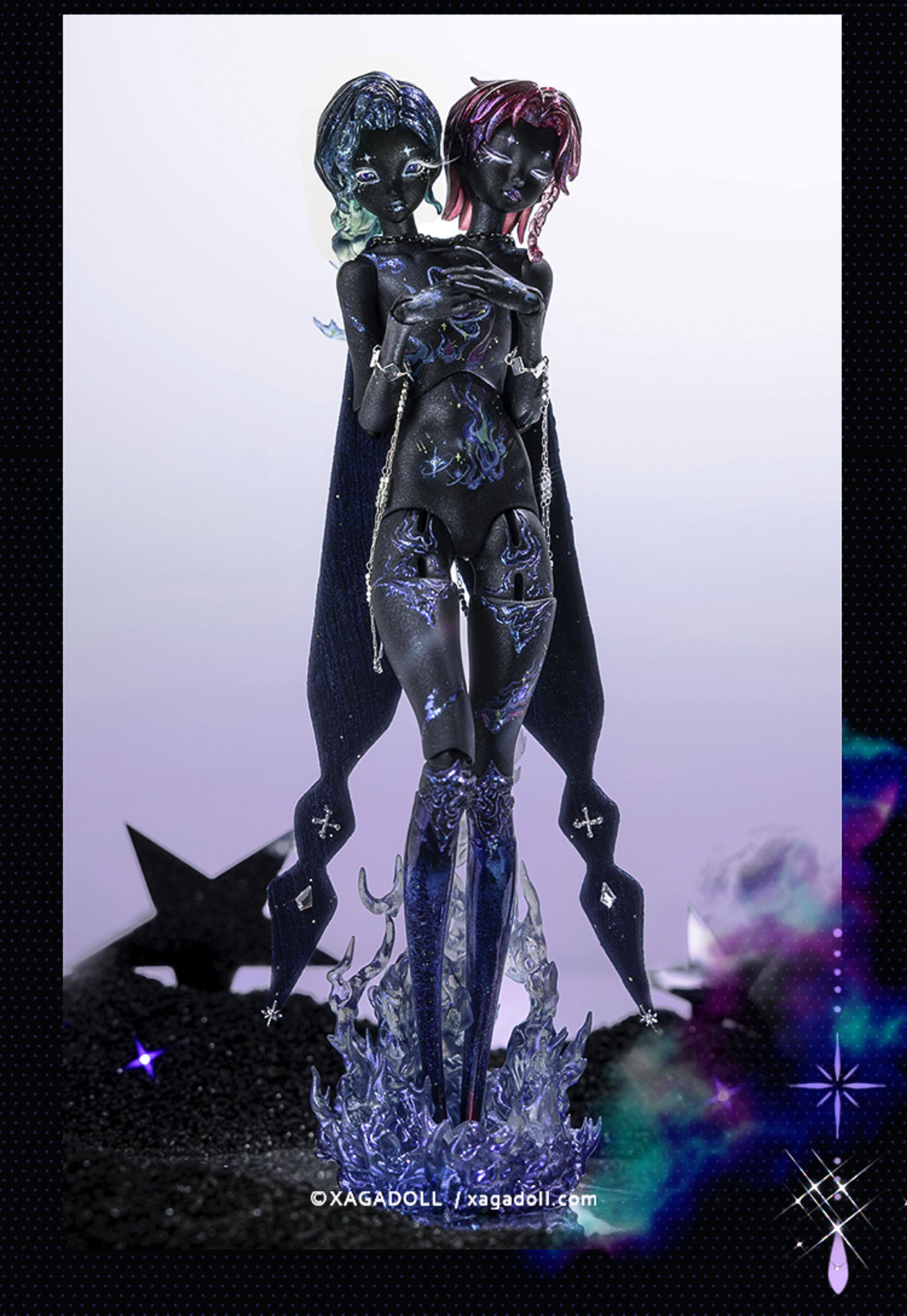 XAGADOLL 1/6 full set Sadia & Luxon Conjoined body with liquid legs