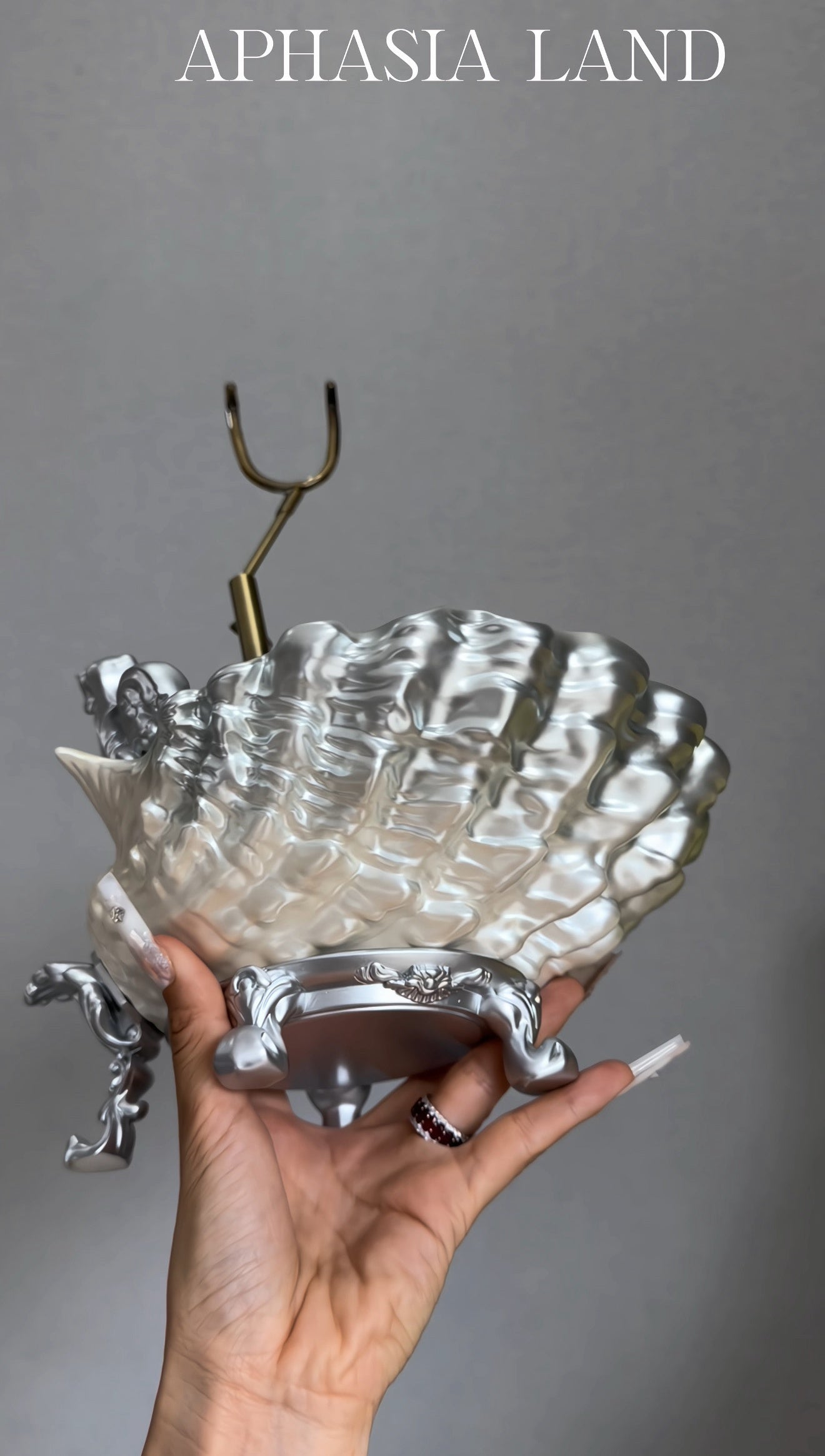 AphasiaLand 1/6 1/4 1/3 Venus Shell BJD Stand Resin Decorative Stand