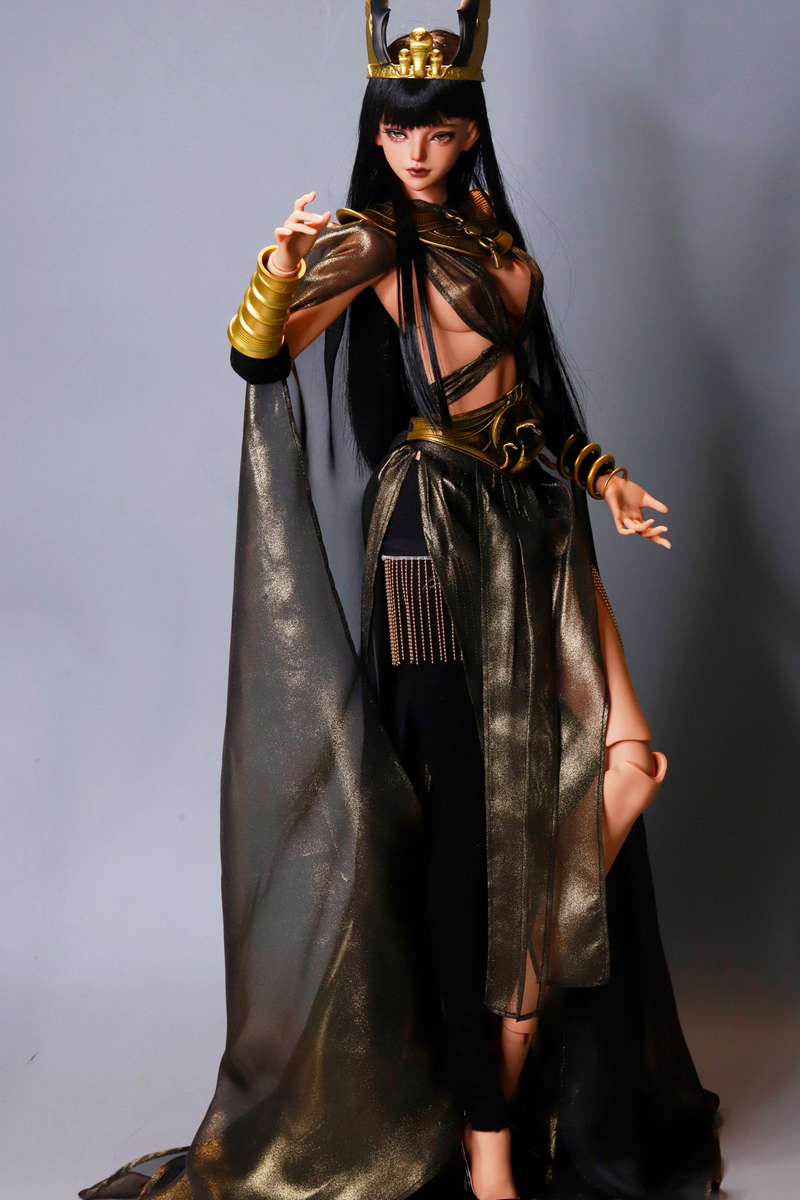 Aolingshi 62cm 70cm BJD nude doll Layla