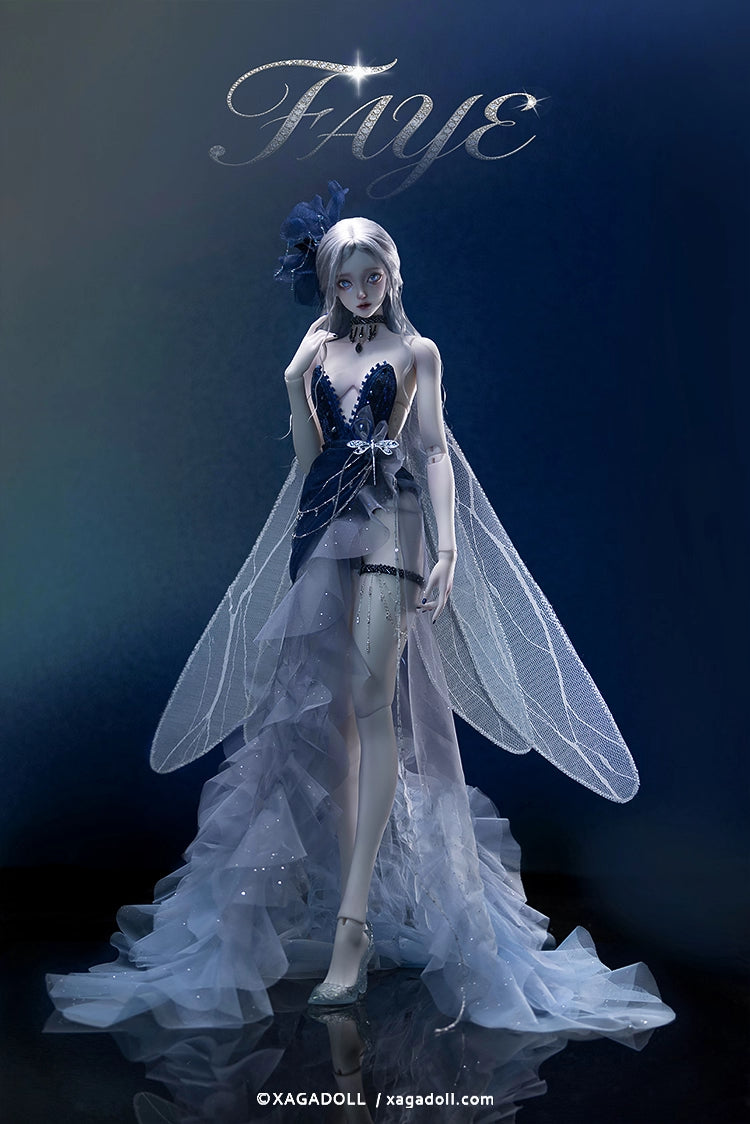 XAGADOLL 1/3 BJD full set & nude doll Faye with astral 62cm body