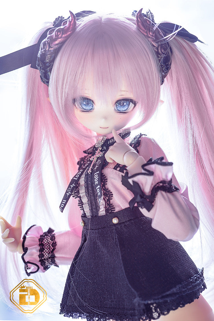 2ddoll 1/4 BJD head nude doll Penny