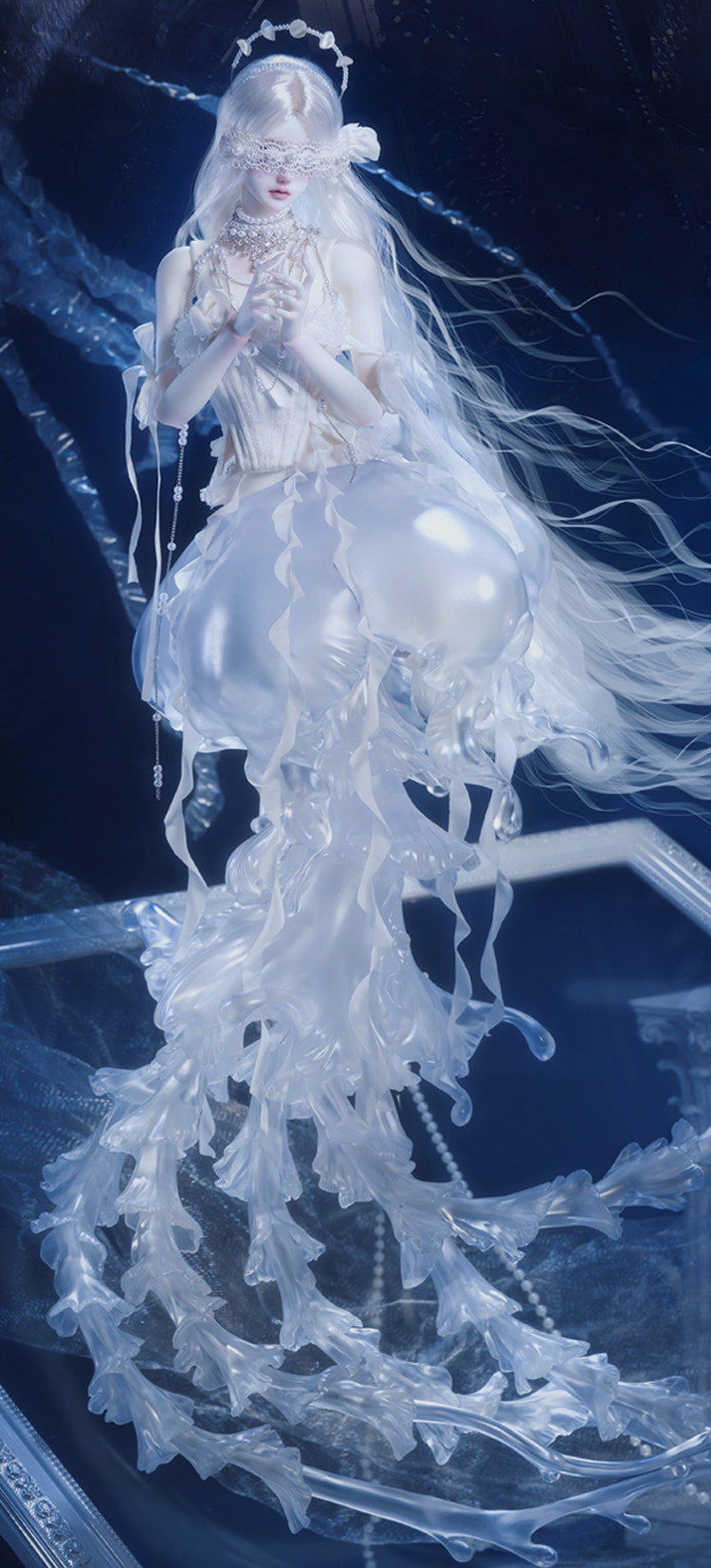 DollZone 1/4 BJD Jellyfish nude doll full set YueXi