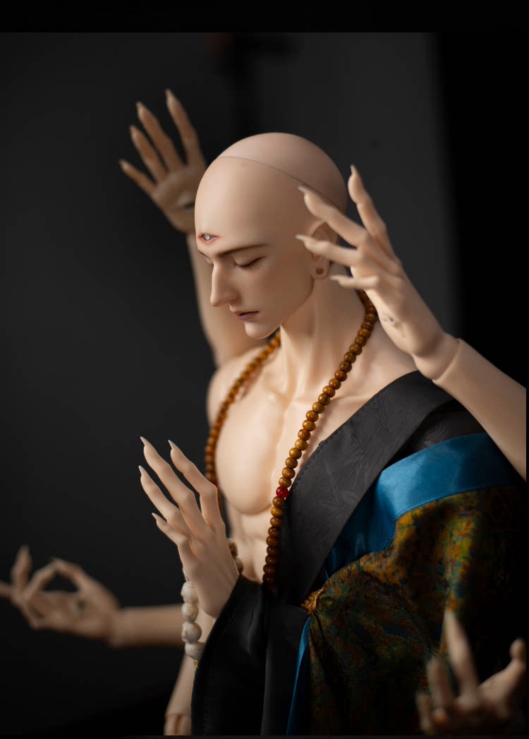 FantasyShape 77cm BJD body Three eyes and six arms Micah